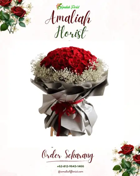 Buket Bunga nyalindung