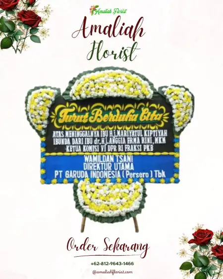 Papan Bunga Duka nyalindung